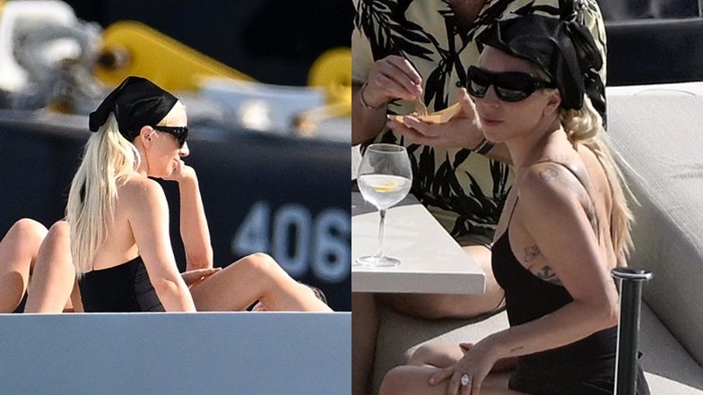 Lady Gaga relaksuje się na luksusowym jachcie 