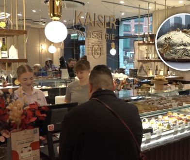 Stała dwie godziny w kolejce po złotego pączka. Kosztuje 100 zł