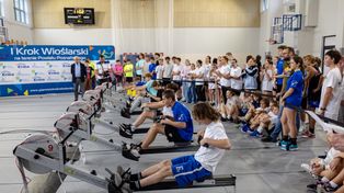Komorniki: Pierwszy Krok Wioślarski. Rywalizowali na ergometrach