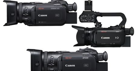 Kamery wideo Canon 4K z sensorem 1 cal - zamiast, albo oprócz aparatu
