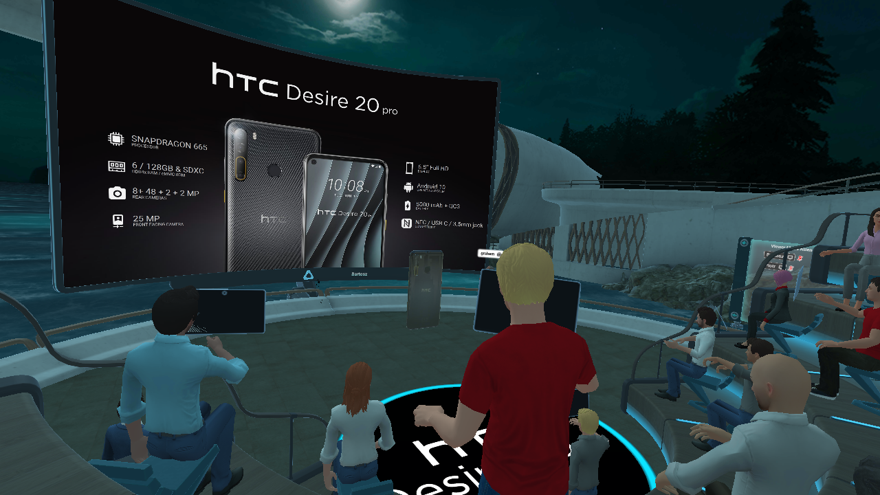 HTC zabrało mnie na pokaz telefonu do wirtualnej rzeczywistości 3