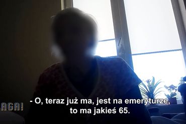 Kadr z reportażu Uwagi "TVN"