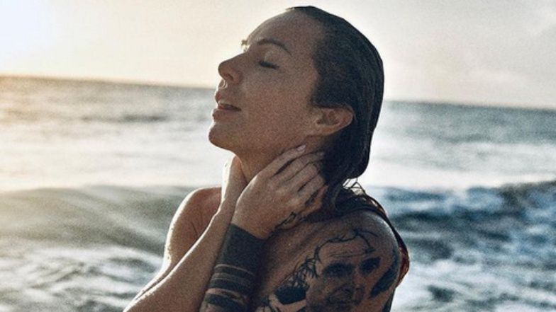 Blanka Lipińska kusi topless z Tulum
