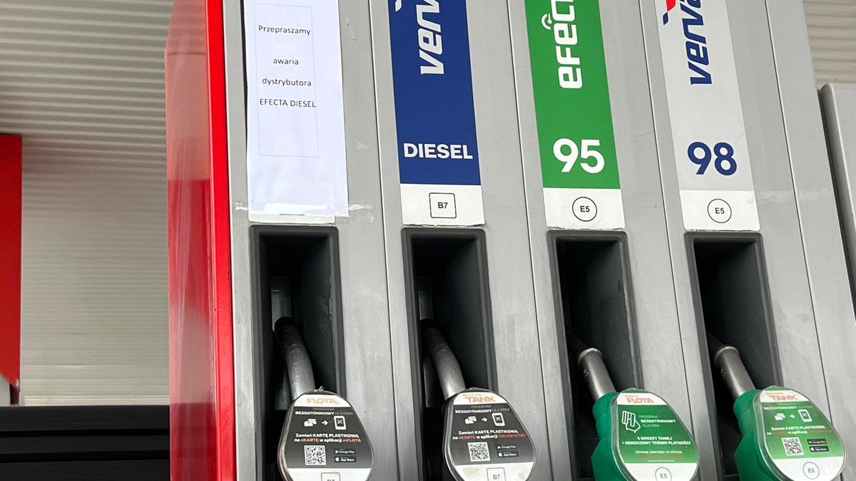 Naprawa "awarii" na stacjach PKN Orlen przedłuża się