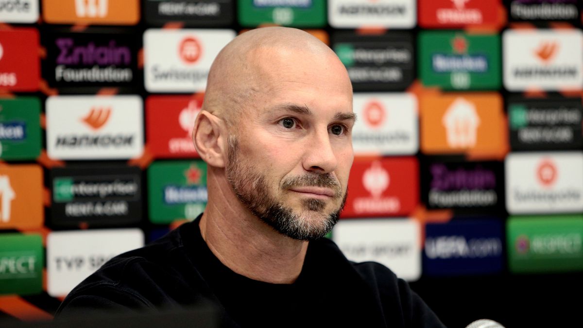 PAP / Zbigniew Meissner / Na zdjęciu: trener Sturmu Graz Christian Ilzer