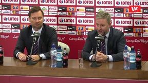 Konferencja prasowa Jerzego Brzęczka. "Cieszy mnie skuteczność napastników"
