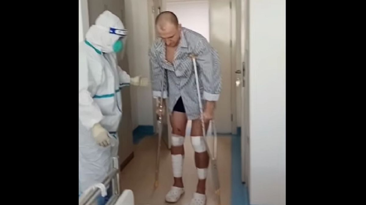 Mateusz Sochowicz pokazał nagranie ze szpitala