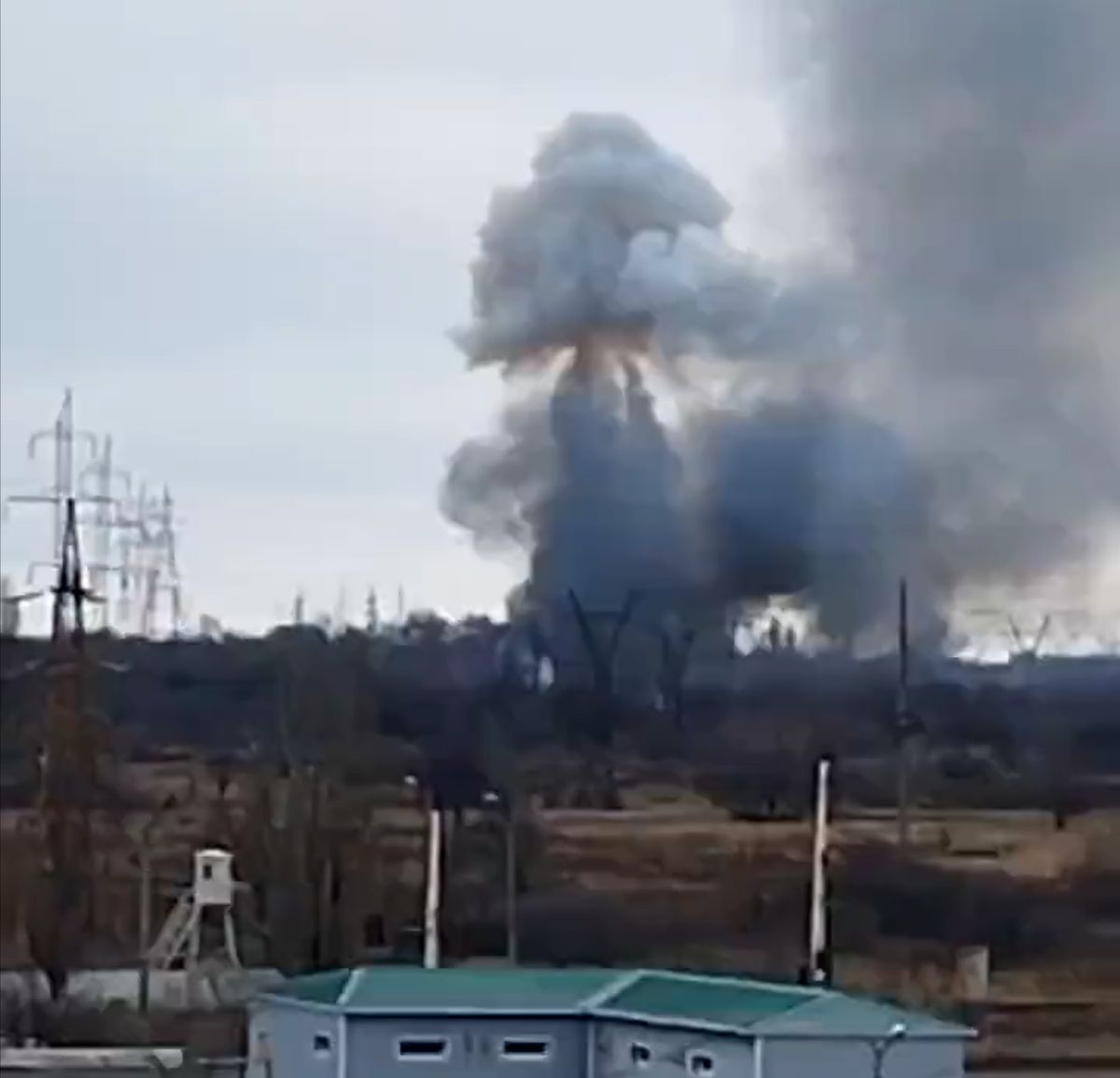 Ogień na okupowanym terenie. Celny ostrzał Ukraińców 