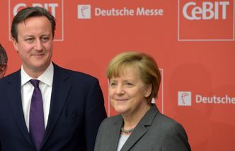 Merkel i Cameron otworzyli targi informatyczne CeBIT
