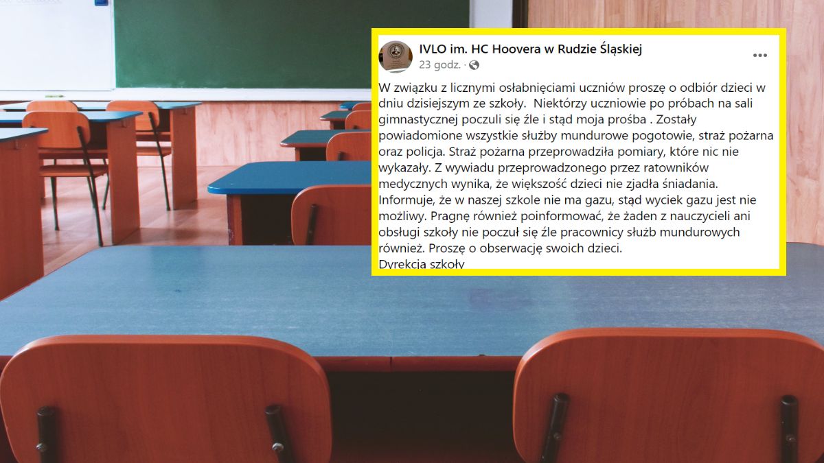 Uczniowie mdleli jeden za drugim
