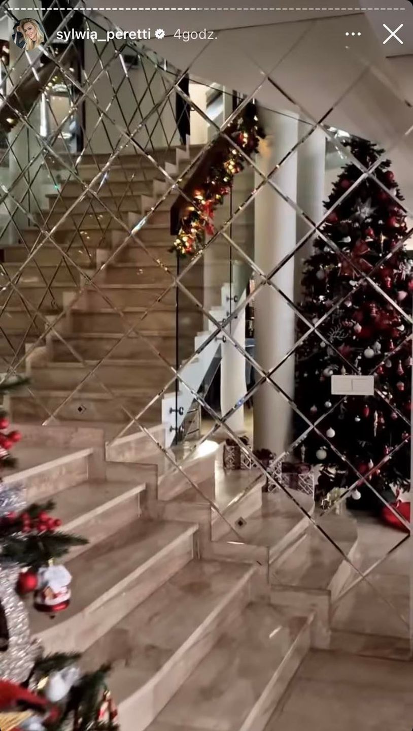 Sylwia Peretti ubrała dom na święta
