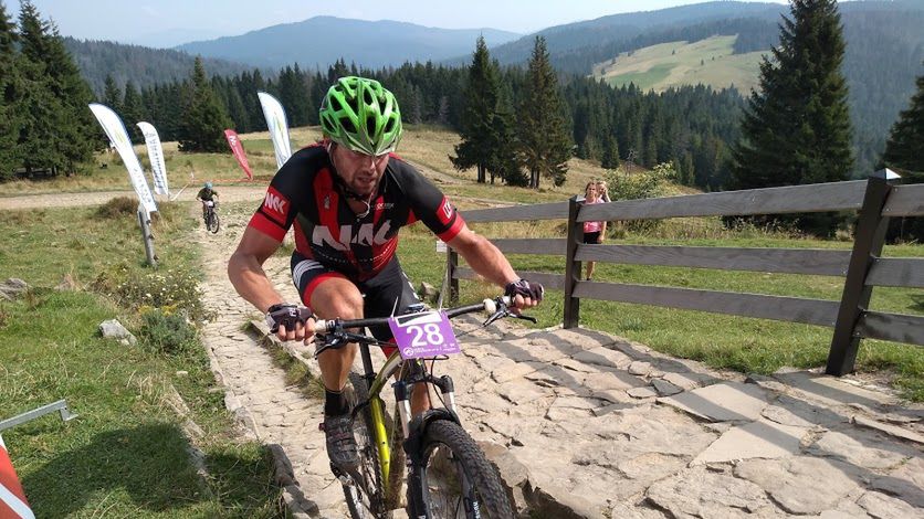 Zdjęcie okładkowe artykułu: Materiały prasowe /  / Na zdjęciu: zawodnik startujący w Gorce Champion MTB