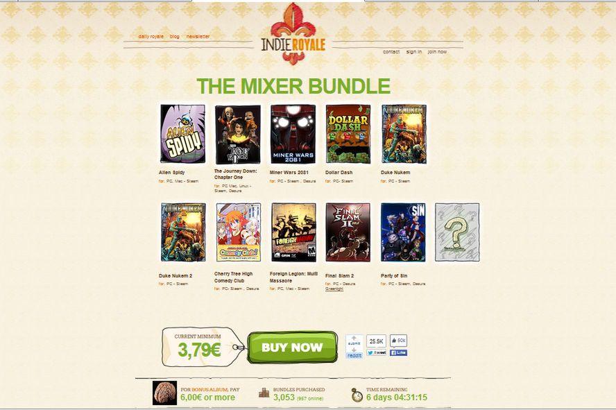 The Mixer Bundle od Indie Royale