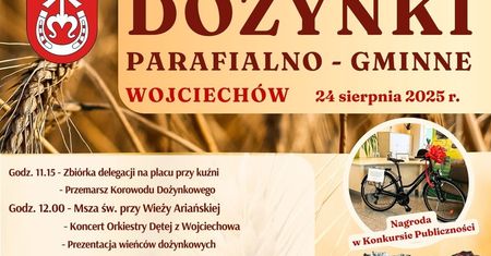 Dożynki w Wojciechowie 2025. Zagra Wanda i Banda!