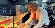 Trump w McDonald's serwował frytki. Jedna rzecz może niepokoić