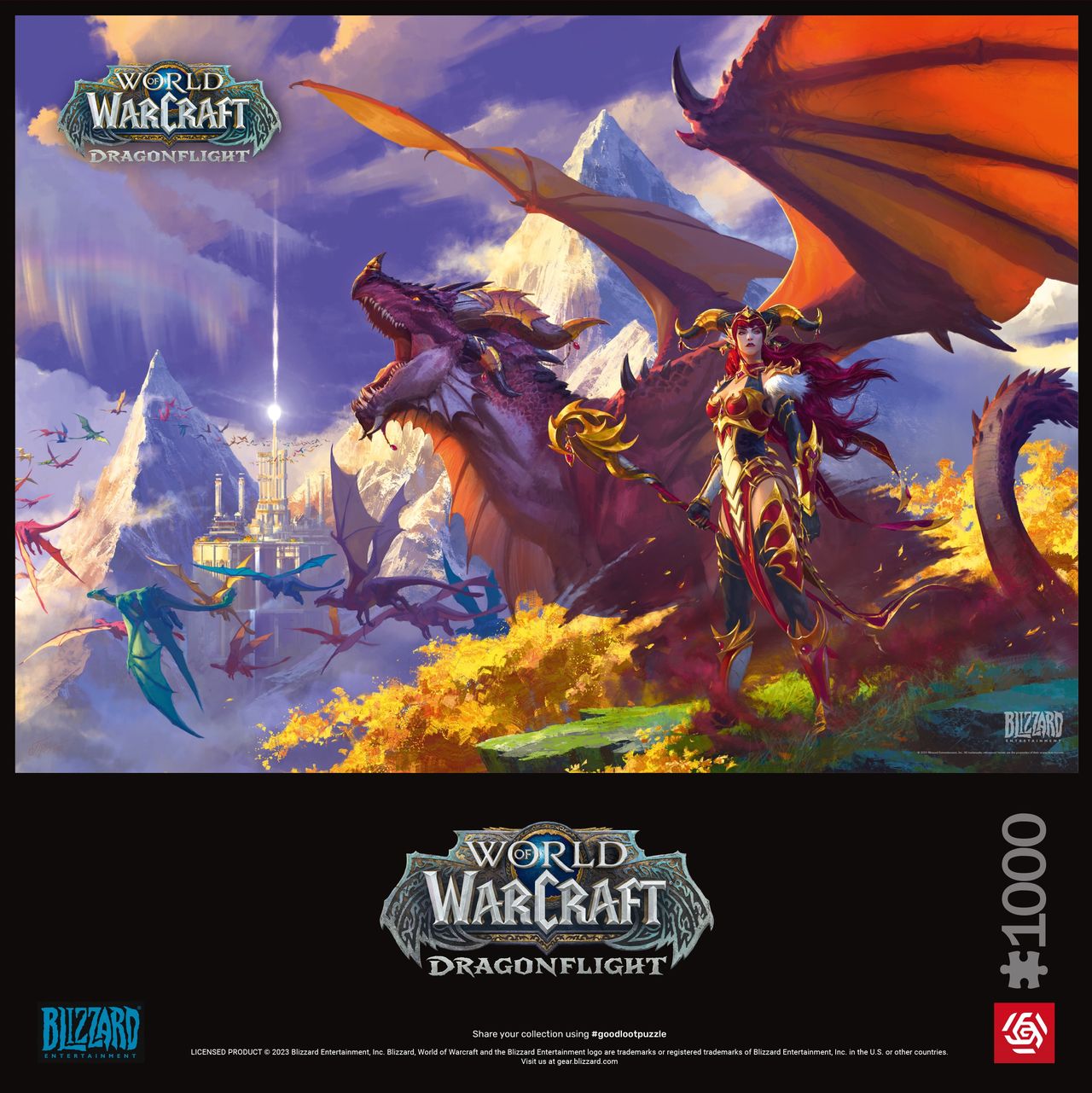 World of Warcraft Dragonflight: Alexstrasza, 1000 elementów (48 × 68)