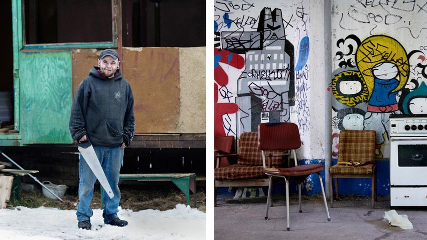 Życie poza systemem, ale w centrum Wrocławia  [galeria] 1