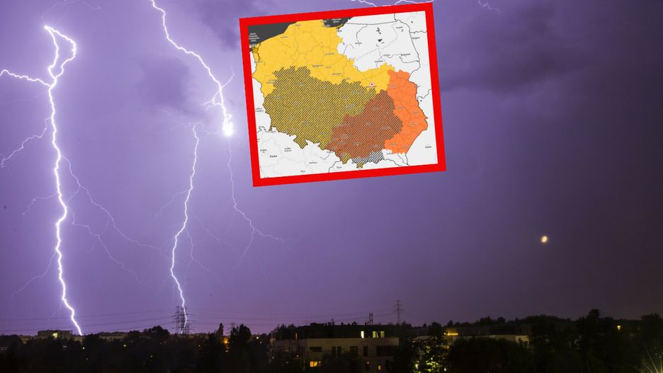 Alerty IMGW. Upał i burze