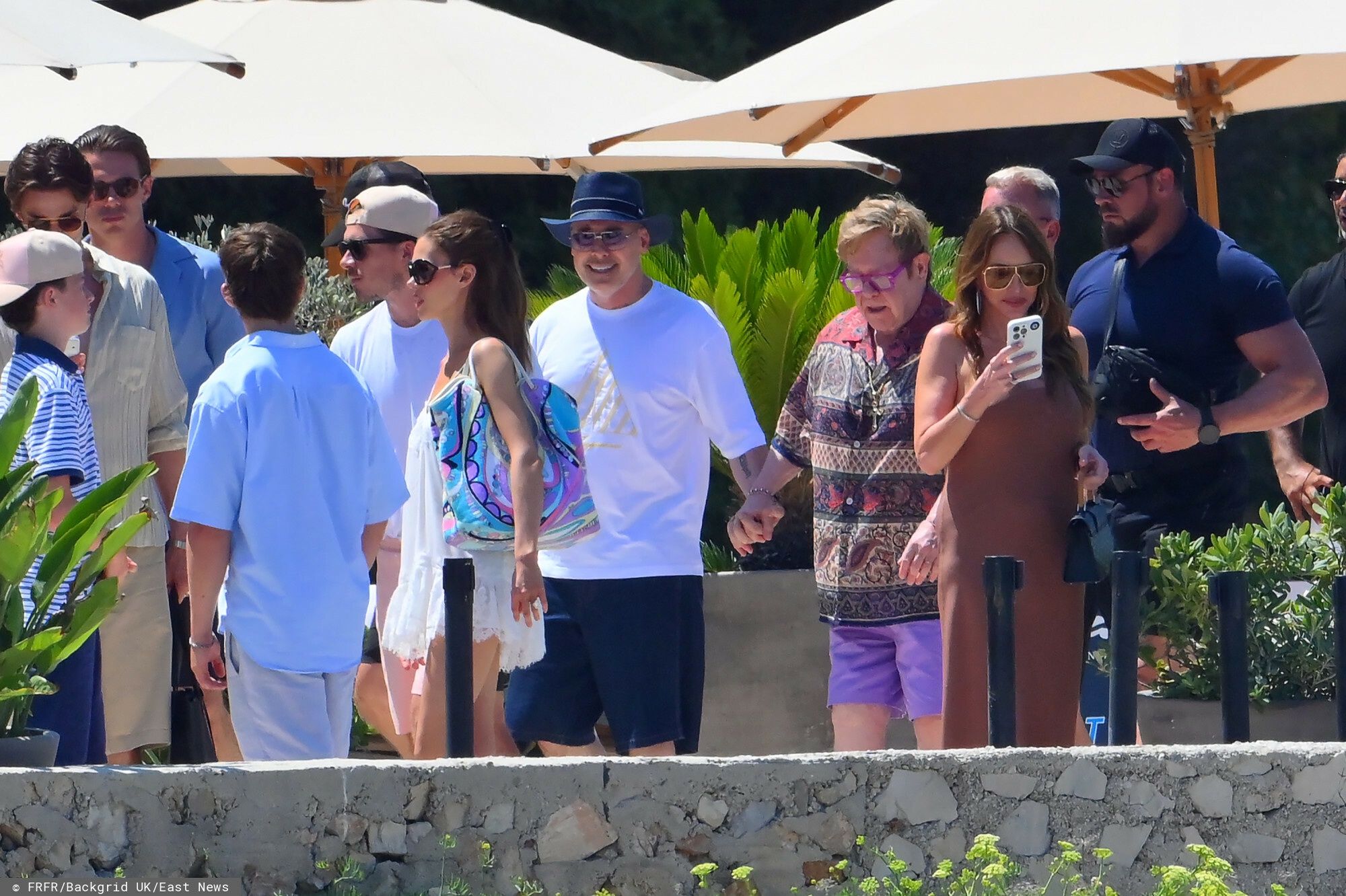 Brooklyn Beckham i Nicola Peltz na wakacjach z Eltonem Johnem
