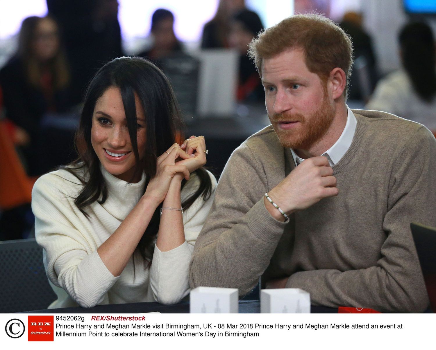 Księżę Harry z narzeczoną Meghan Markle