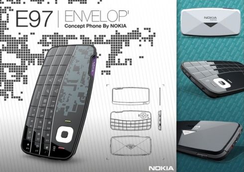 Nokia E97. Na razie tylko koncepcja