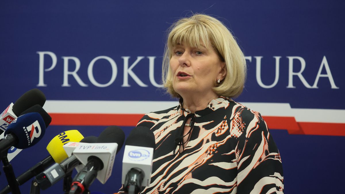 Warszawa, 03.09.2026. Rzecznik prasowy Prokuratora Generalnego, prokurator Anna Adamiak podczas konferencji prasowej w siedzibie Prokuratury Krajowej w Warszawie, 3 bm. Briefing dot. zakończenia czynności w śląskim wydziale PZ PK ws. Zondacrypto. (aldg) PAP/Leszek Szymański