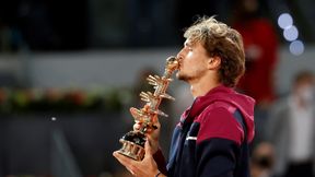 30 sekund radości Alexandra Zvereva po triumfie w Madrycie. Niemiec już myśli o kolejnych wyzwaniach