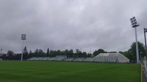 Fortuna I liga: na stadionie Warty Poznań stanęły jupitery (foto, wideo)