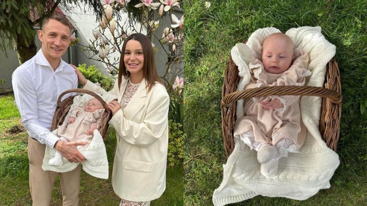 Jakub i Paulina Rzeźniczakowie relacjonują pierwszą Wielkanoc z córką