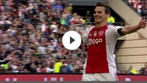 Dwa gole Milika w meczu Ajax - Zwolle (wideo)