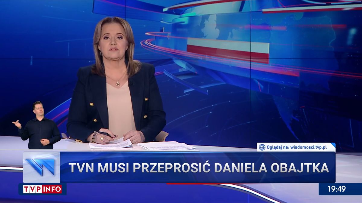 Danuta Holecka zapowiedziała materiał o "kłamstwach Tuska i TVN"