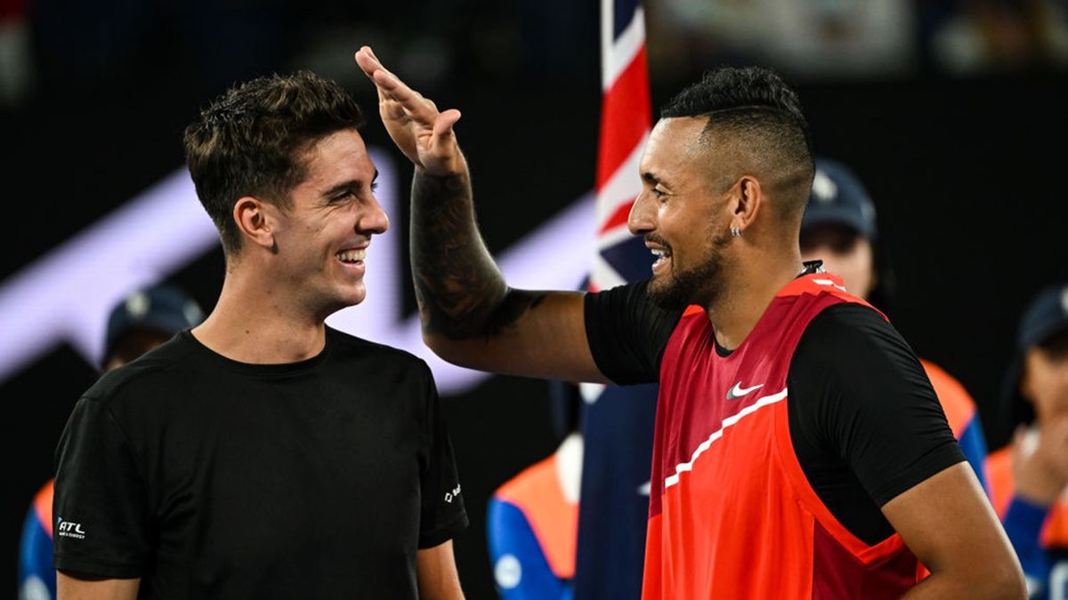 Getty Images / TPN / Na zdjęciu: Thanasi Kokkinakis i Nick Kyrgios