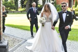 Joanna Opozda i Antoni Królikowski wzięli ślub. Suknia panny młodej zachwyca