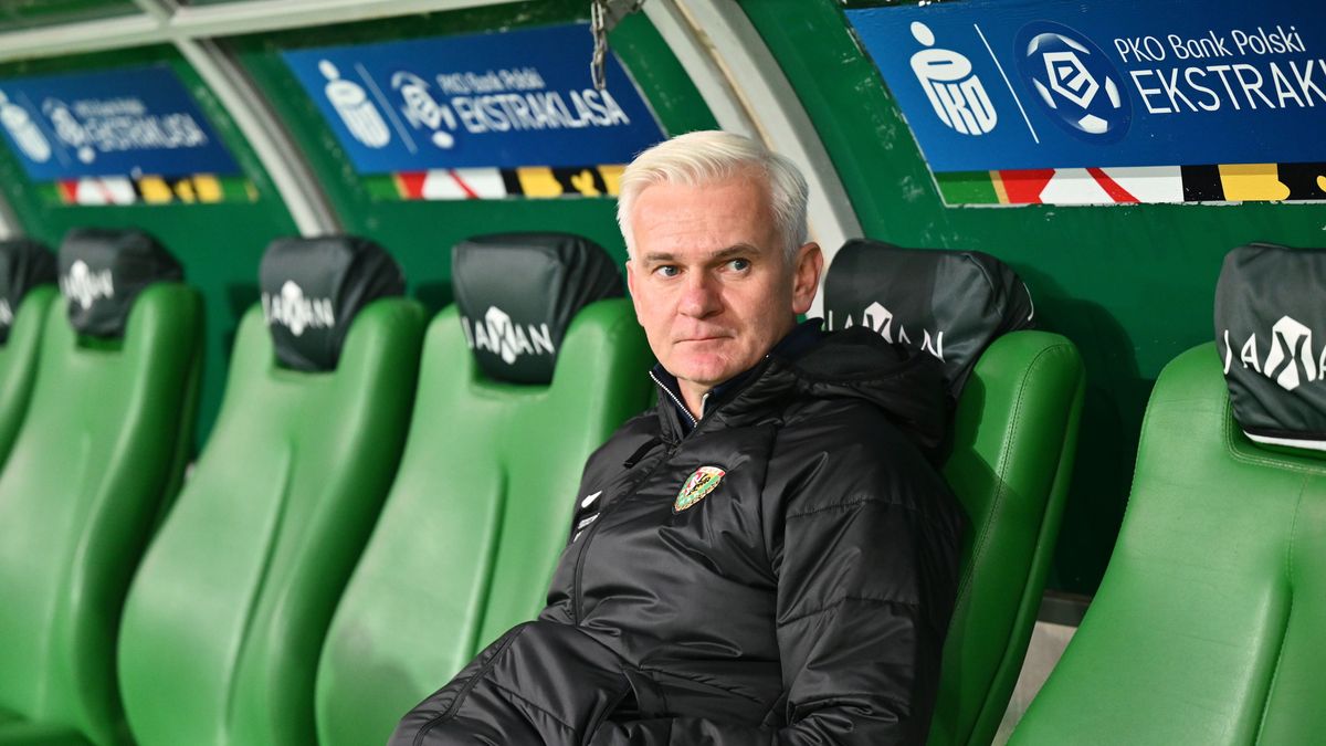 PAP / Maciej Kulczyński / Na zdjęciu: Jacek Magiera ma zostać zwolniony ze Śląska Wrocław