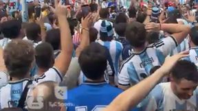 Argentyńscy kibice świętują. "Minuta ciszy dla Francji"