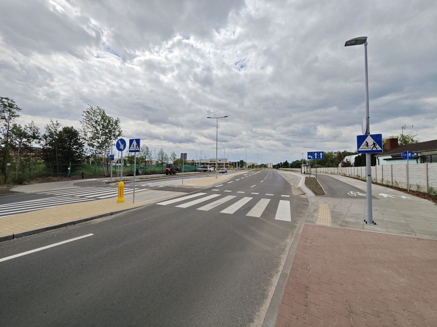 Przebudowany odcinek Szosy Okrężnej w Toruniu