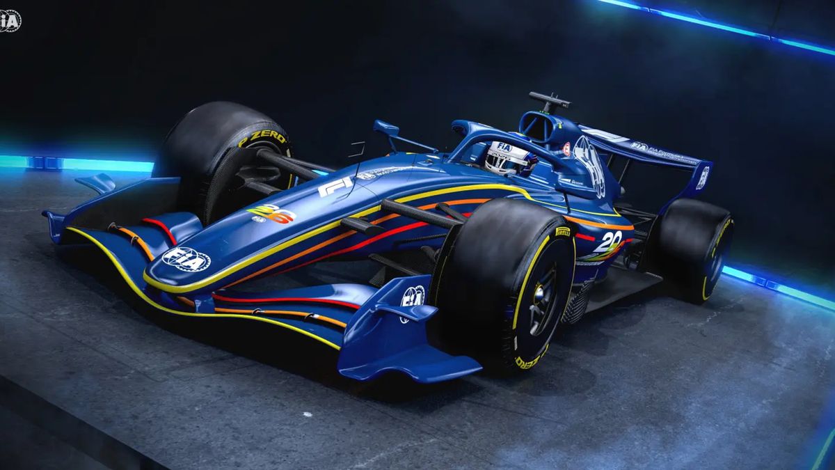 Materiały prasowe / FIA / Na zdjęciu: projekt bolidu F1 na sezon 2026