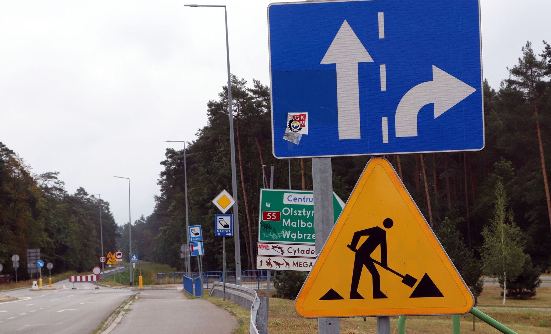 Utrudnienia dla kierowców. Czasowa organizacja ruchu na węźle Bydgoszcz Południe