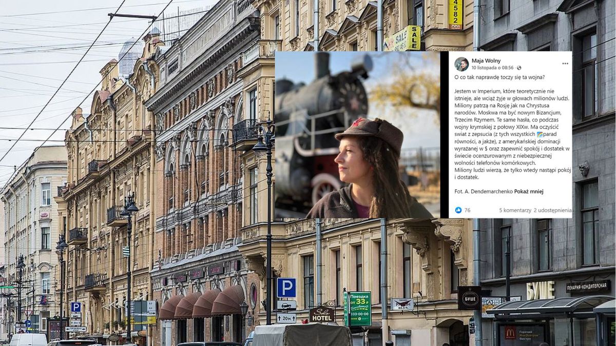 Maja Wolny zbiera w Rosji materiały do nowej książki