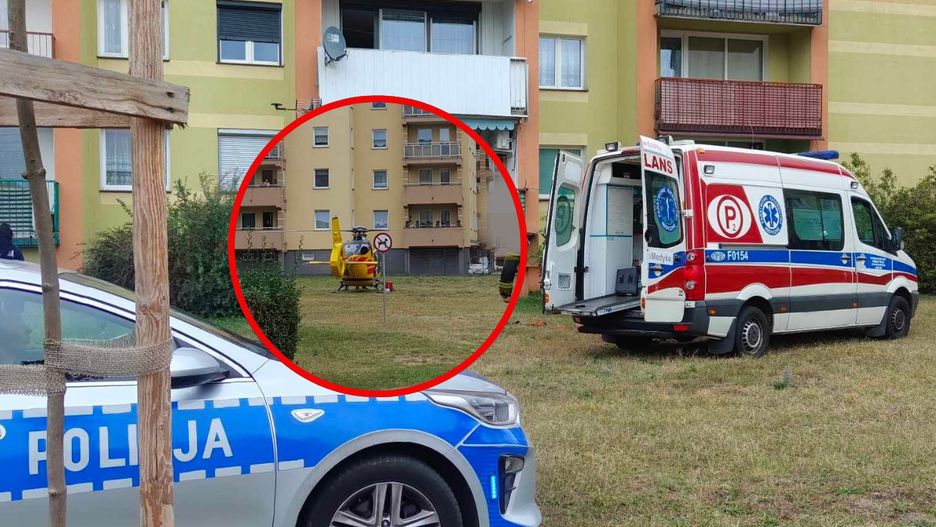 Tragiczny wypadek w Nowej Soli, 11-latek wypadł z balkonu