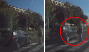 Prawie potrącił starszą kobietę na pasach. Po miesiącach został ukarany