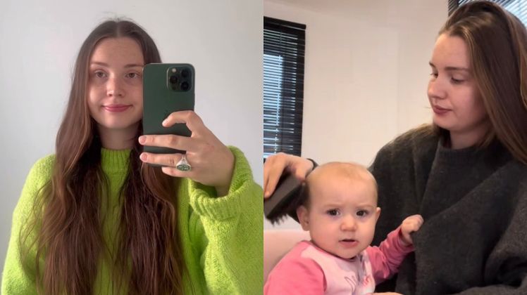 W wieku 16 lat zaszła w ciążę. Prze miesiąc ukrywała, że ma dziecko