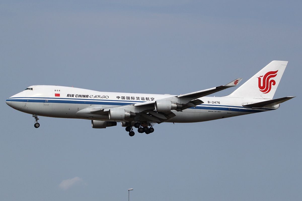 Chiński Boeing 747-4FTF, zdjęcie ilustracyjne