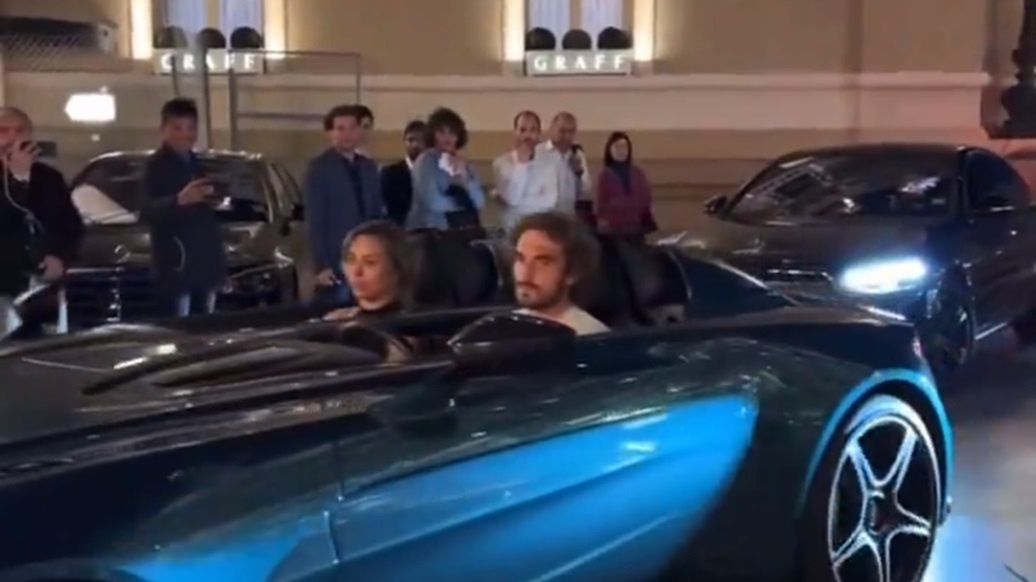 Na zdjęciu: Stefanos Tsitsipas i Paula Badosa