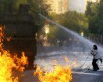 Chile: Zamieszki po śmierci Pinocheta