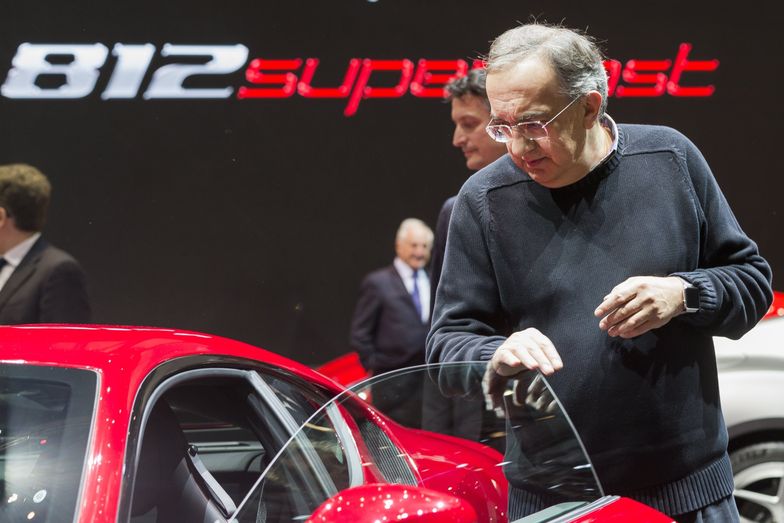 Sergio Marchionne, prezes Fiat Chrysler Automobiles.