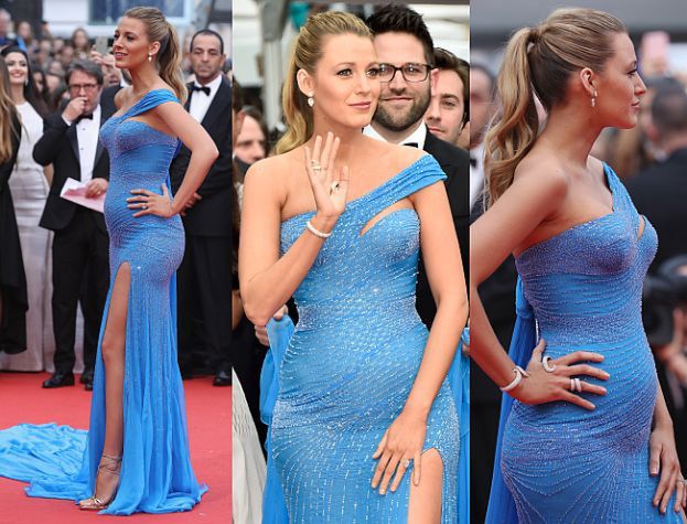 Blake Lively pokazuje ciążowy brzuszek w Cannes! (ZDJĘCIA)