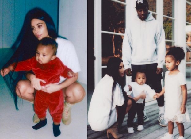 Kim Kardashian pokazuje rodzinę (FOTO)