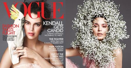 Zalotna Kendall Jenner pozuje z papugą