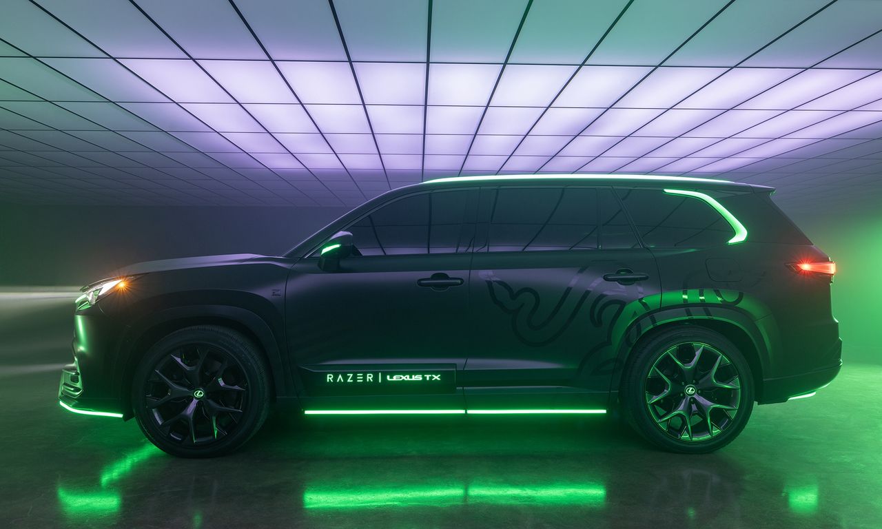 Razer Lexus TX - prawdopodobnie pierwszy gamingowy samochód